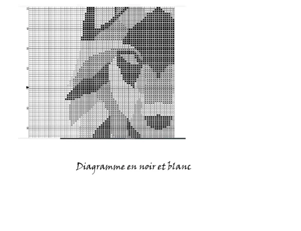 Point de croix loup géométrique – Image 3