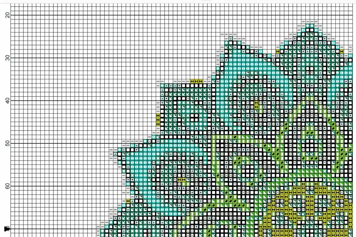 Point De Croix Mandala Bleu – Image 6