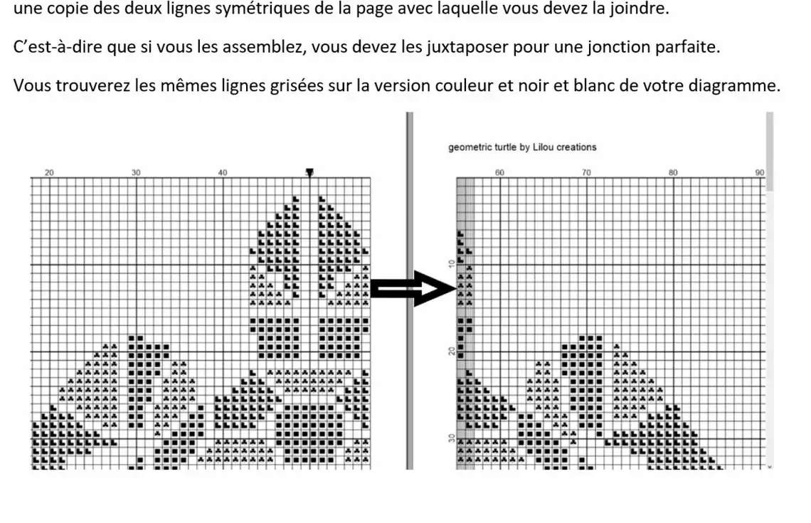 Point De Croix Mandala Bleu – Image 2