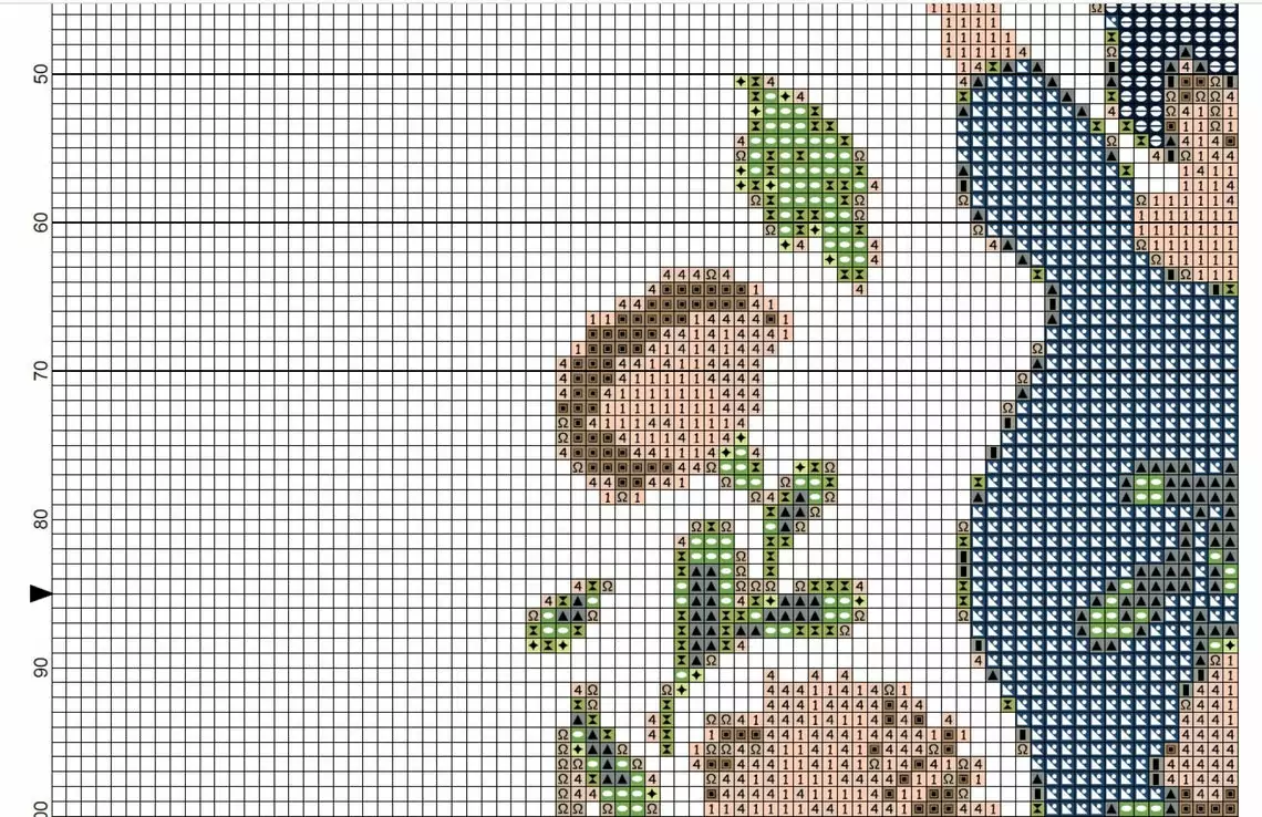 Point De Croix Moderne Femme qui Danse – Image 6