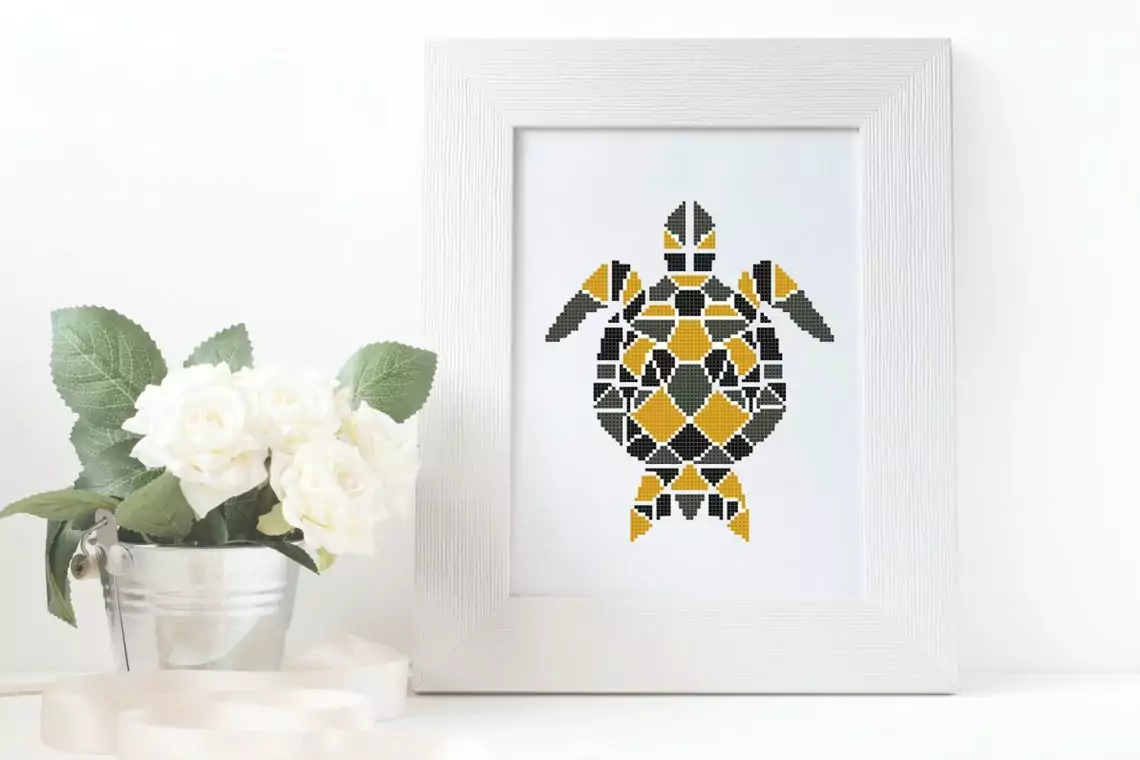 Point De Croix Tortue Géométrique