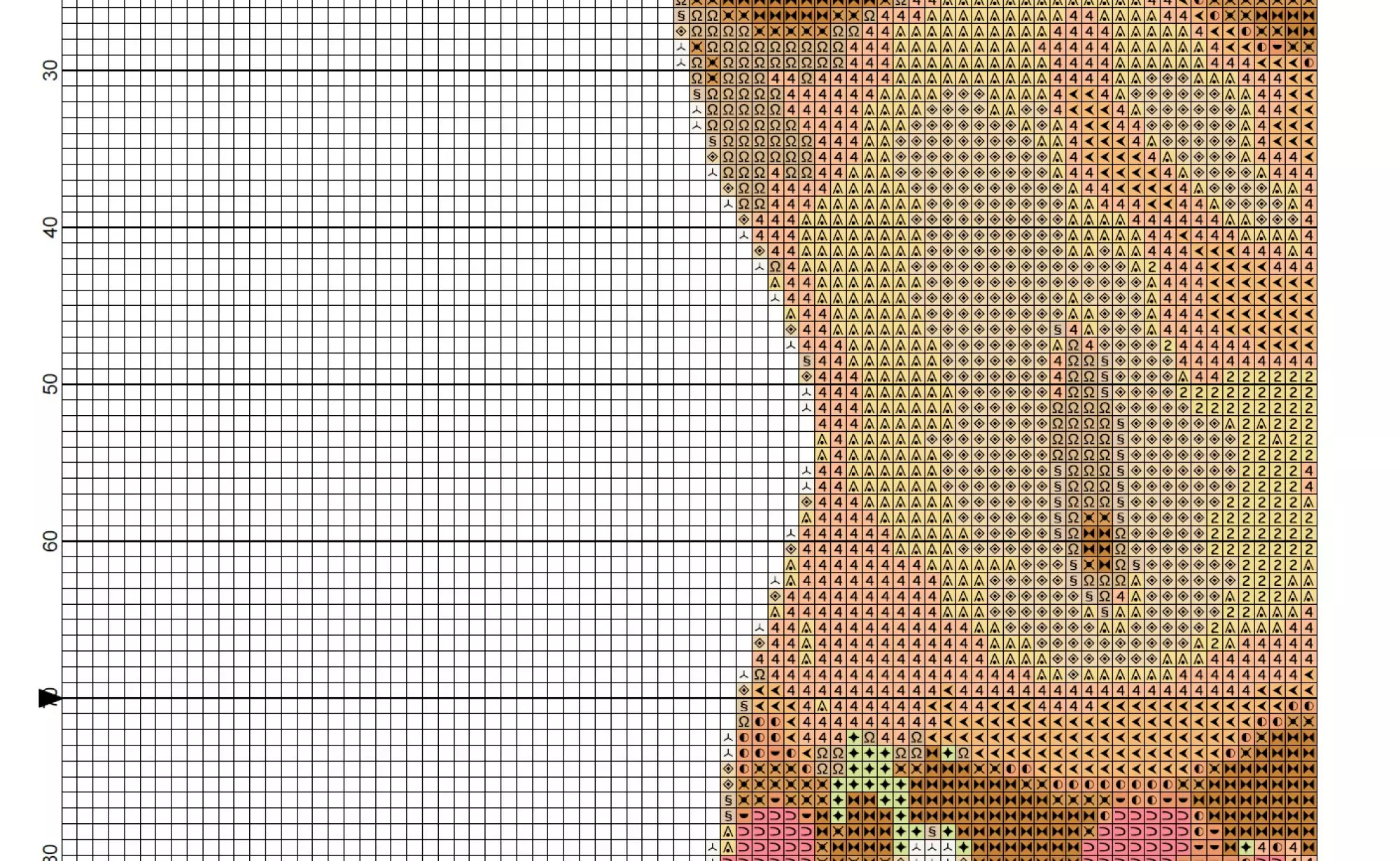 Point de croix femme nue – Image 2