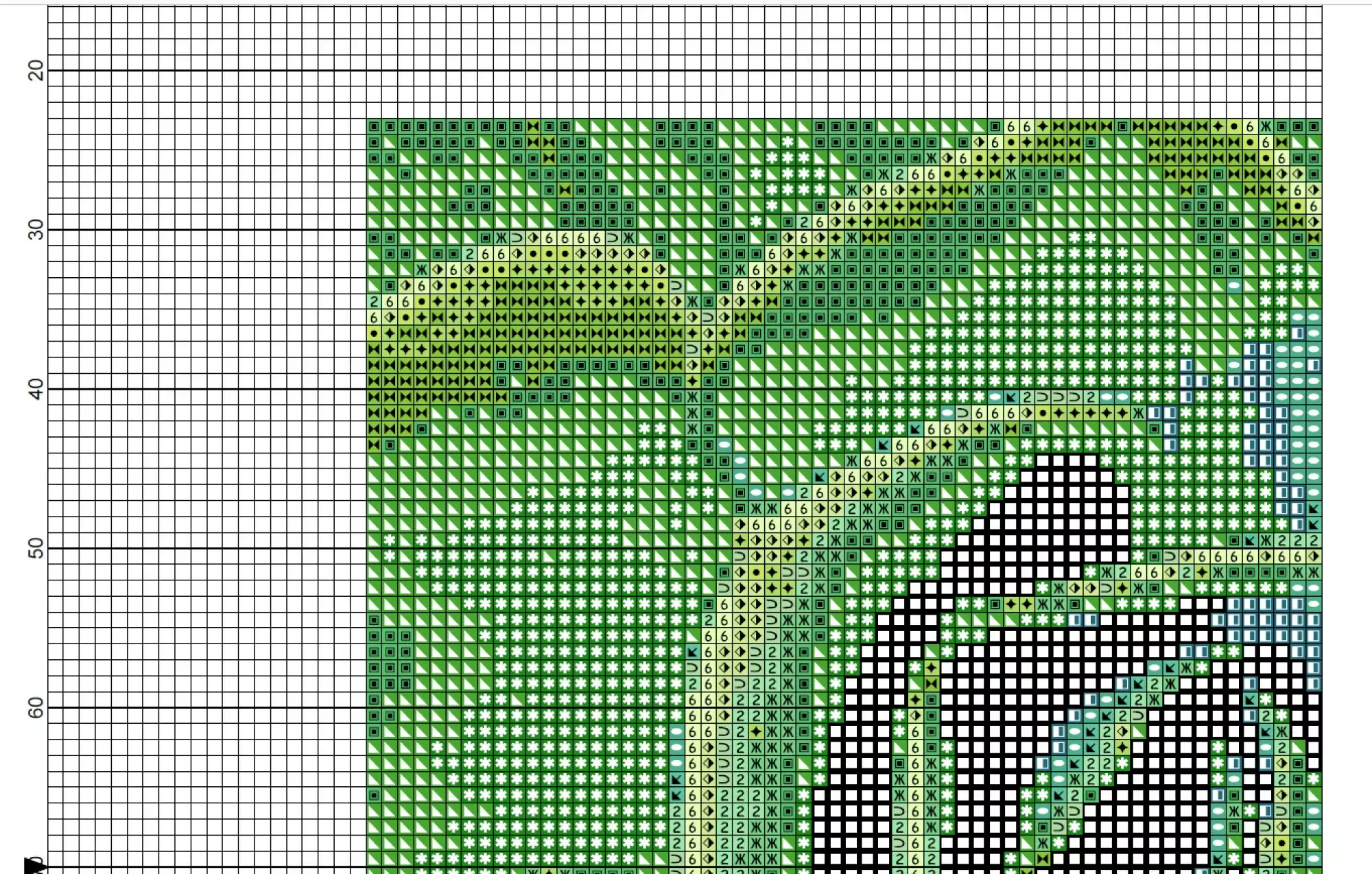 Point de croix succulente – Image 2