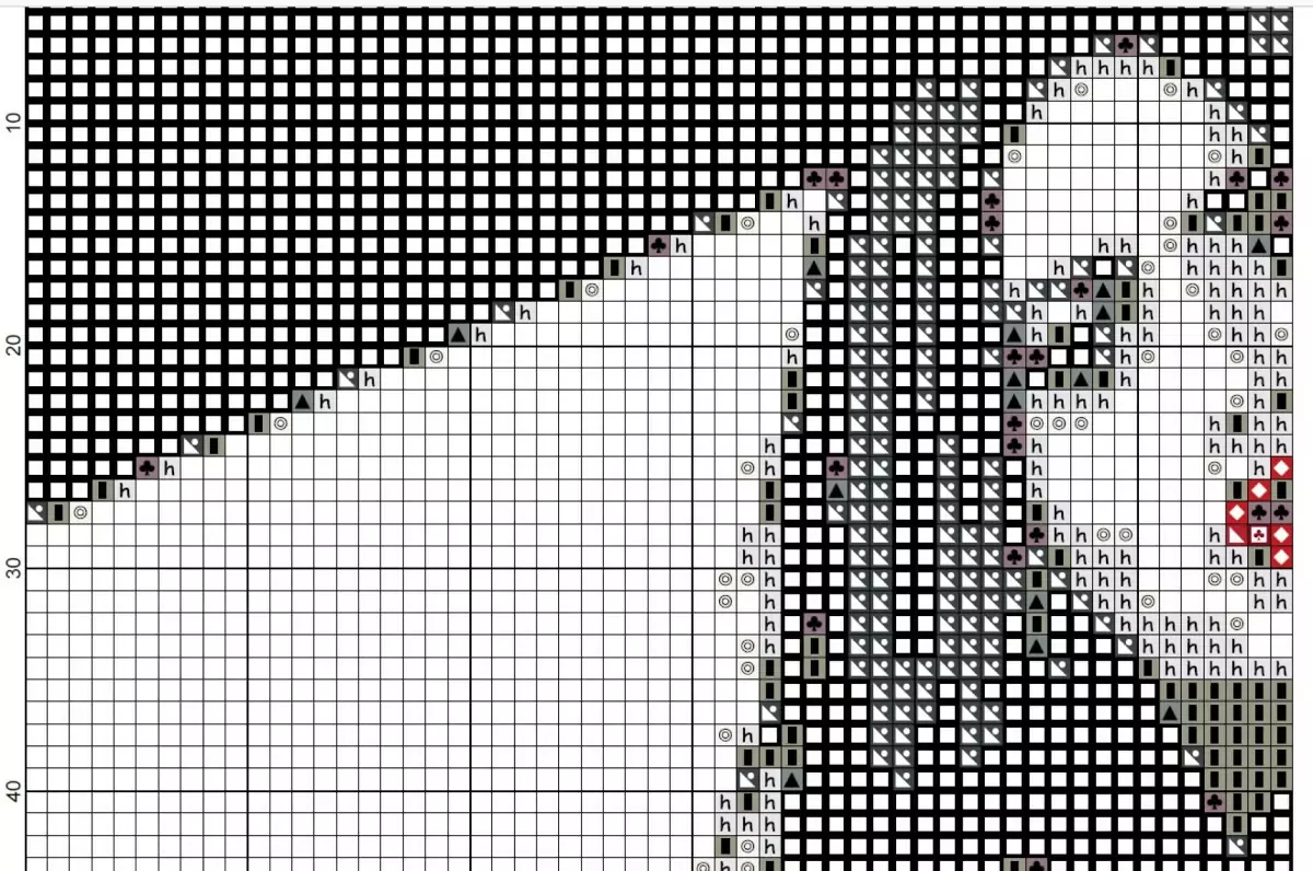 Point de croix moderne PDF pop art – Image 3