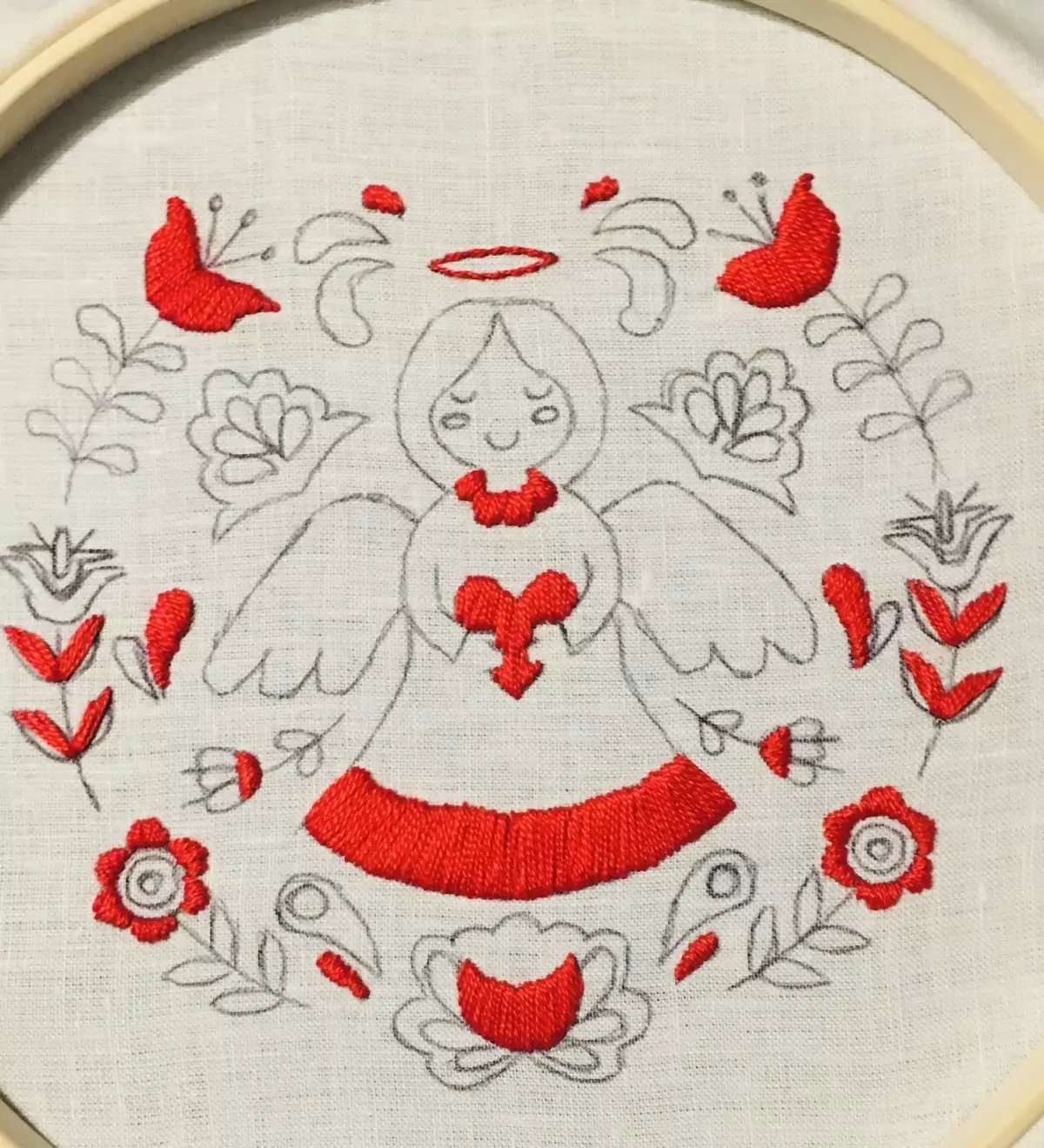 Broderie stumpwork