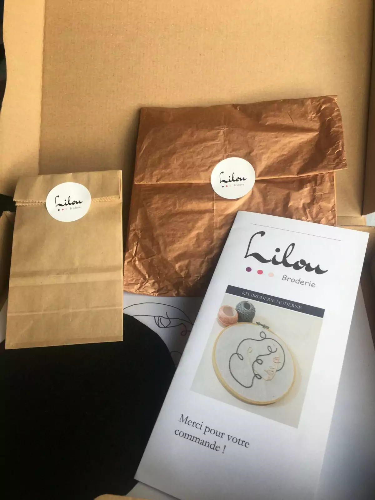 Kit broderie main