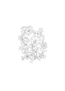 Dessin broderie