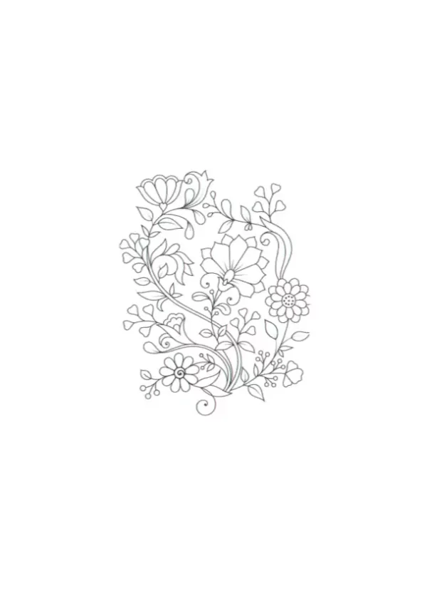 Dessin broderie