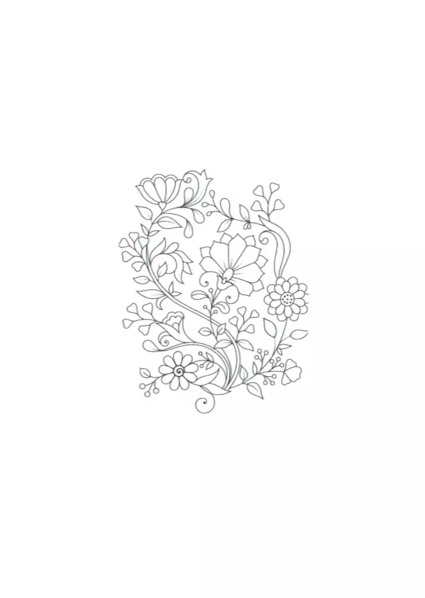 Dessin broderie