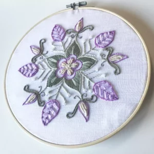 broderie fleur