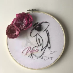 Kit de broderie moderne