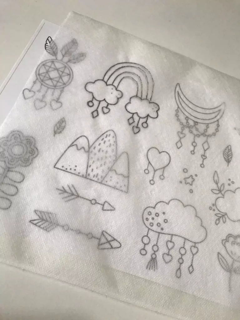 broderie hydrosoluble