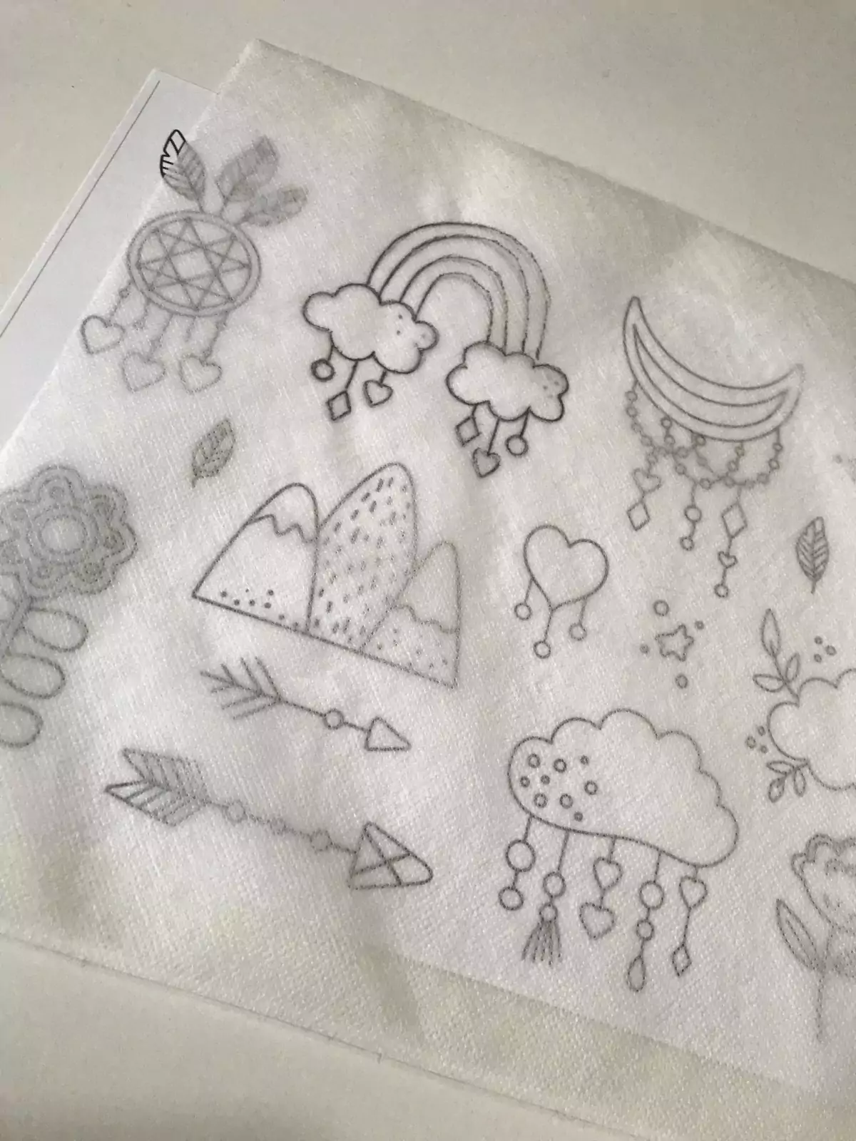 broderie hydrosoluble