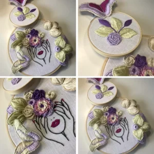 Broderie stumpwork