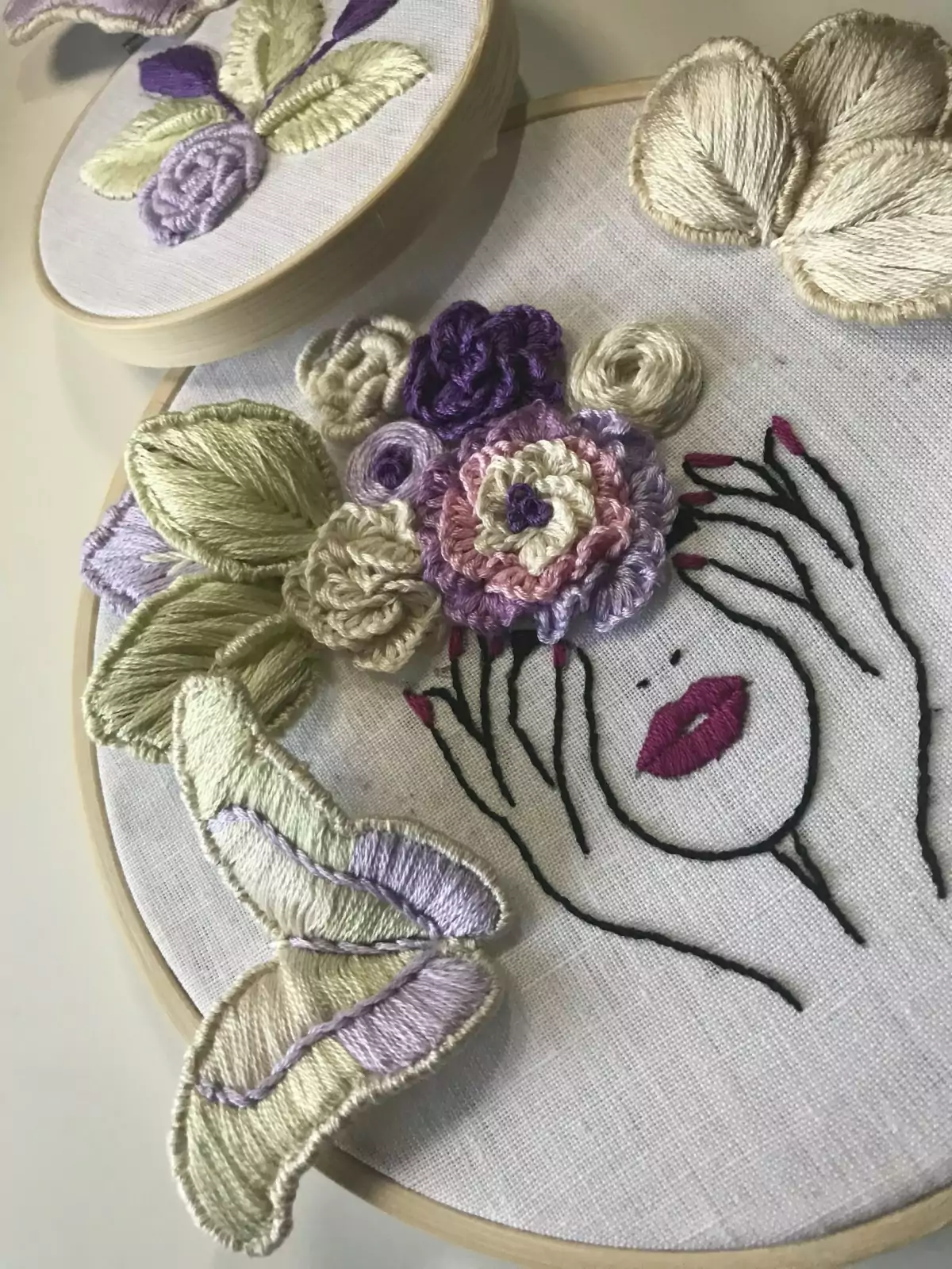 kit broderie relief