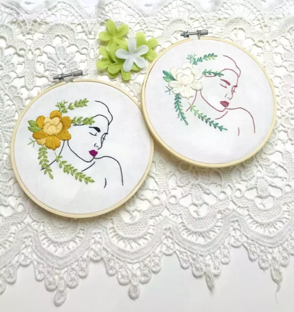 Broderie moderne