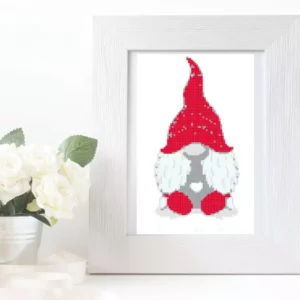 point de croix gnome