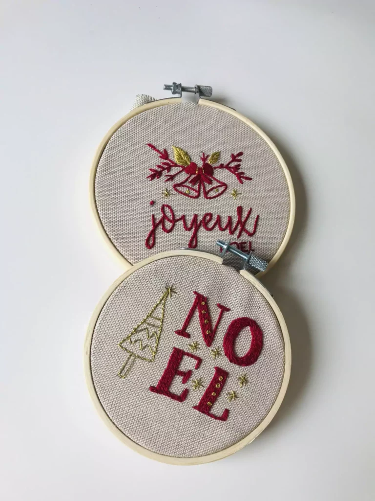 Broderies Noel : dessins gratuits