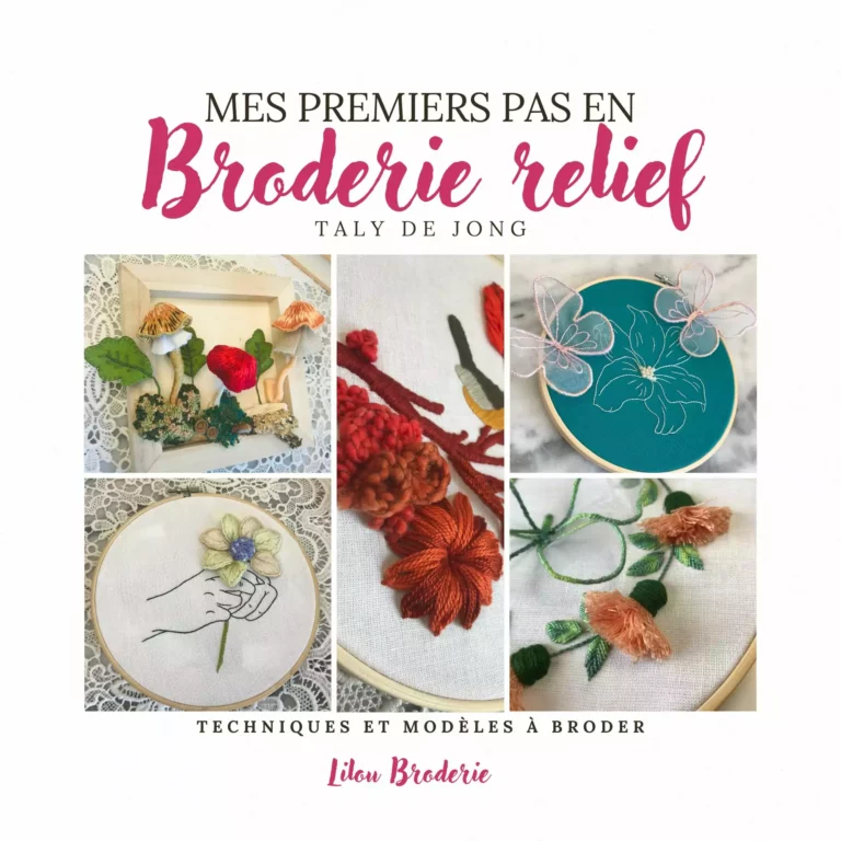 Livre – Premiers pas en broderie relief