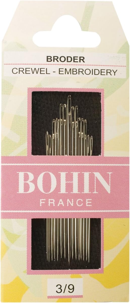 Bohin - Assortment No.3-9 Crewel Needles - Lilou Broderie Moderne et Relief