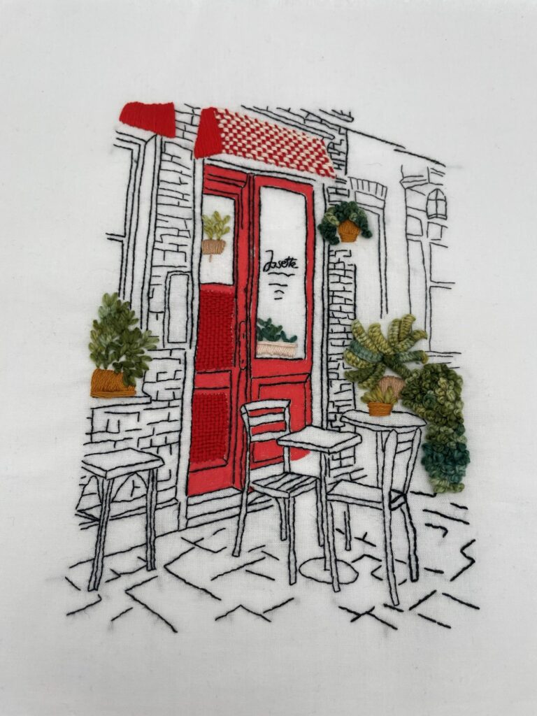 Livre de broderie moderne