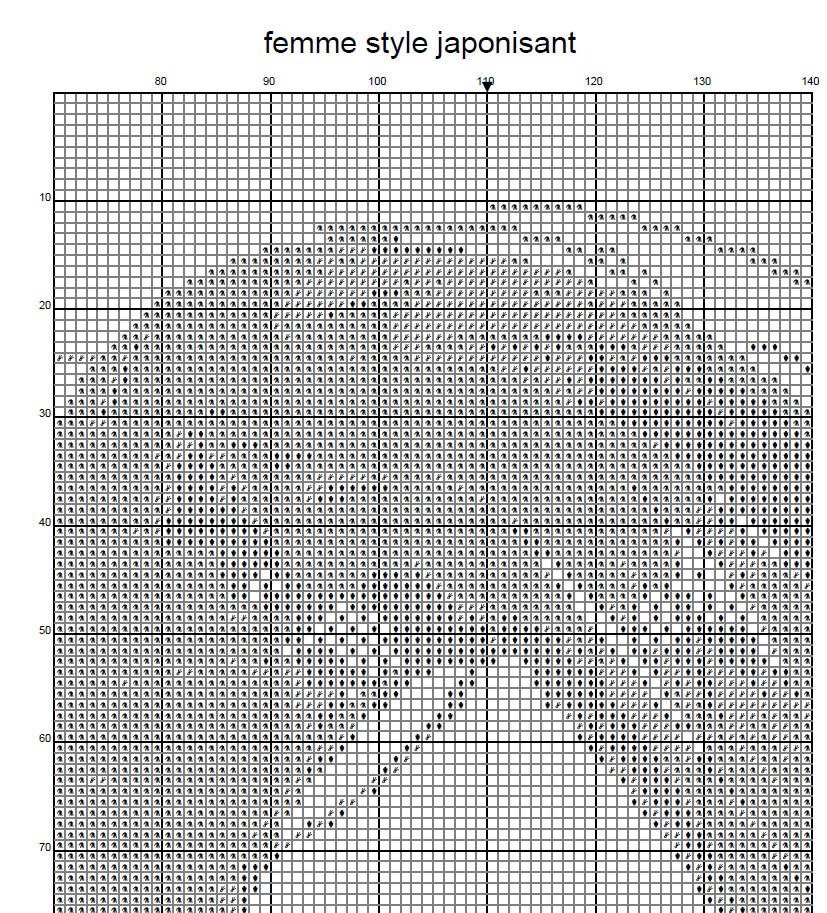 point de croix pattern keeper