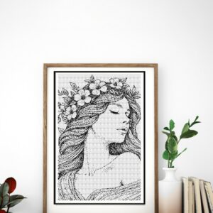 point de croix pointillisme