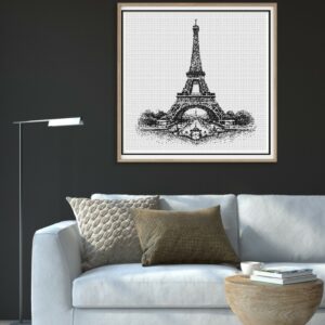Point de croix tour Eiffel